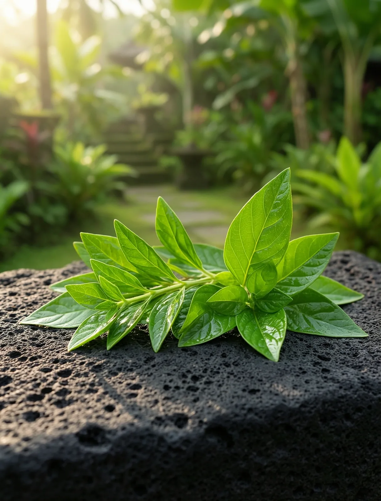 Botanical detail of high-quality extract source