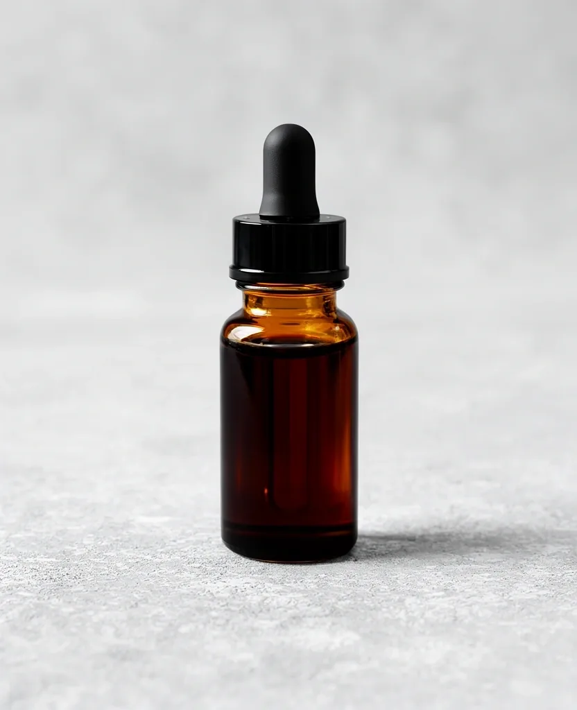 Amber Dropper Bottle